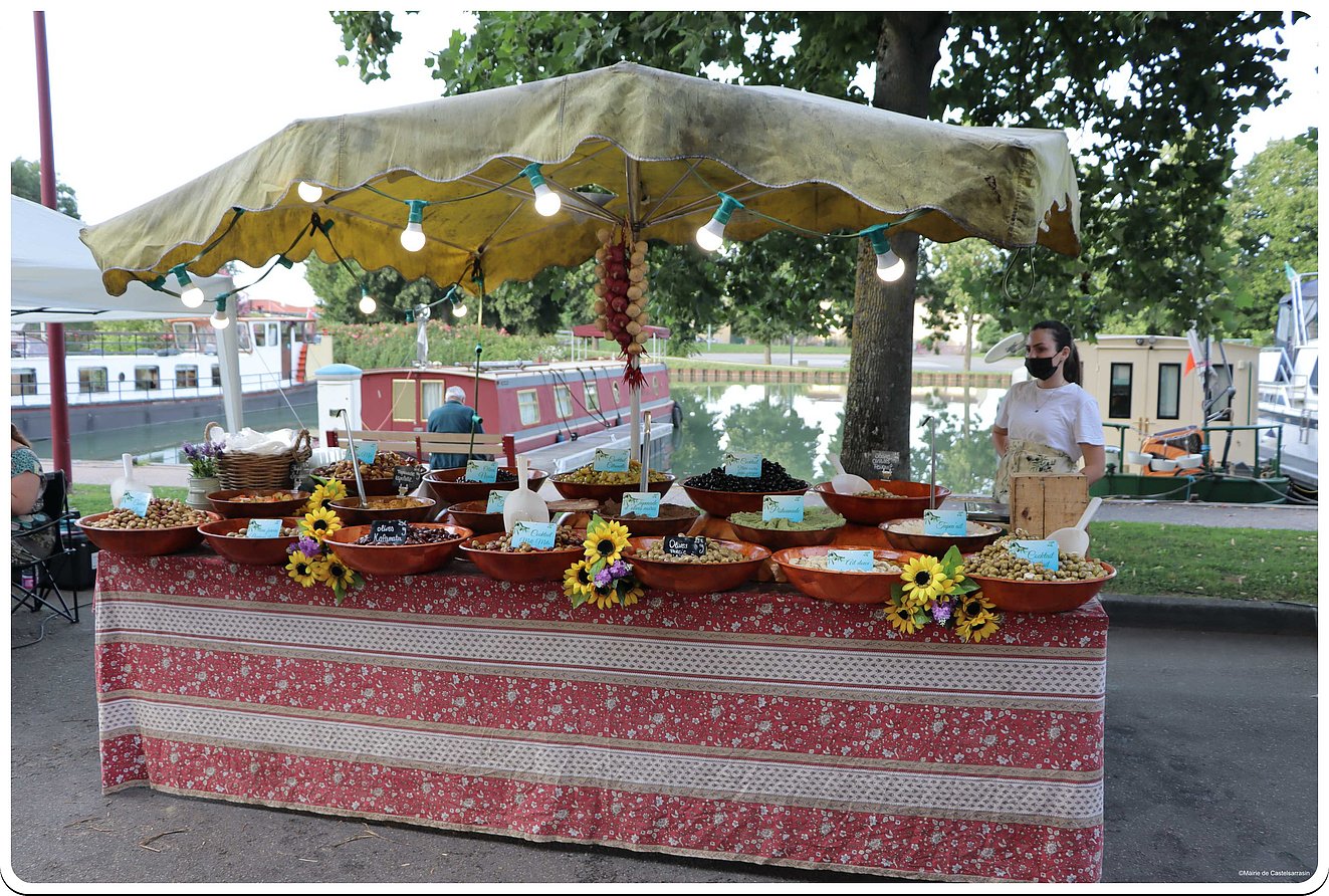 Stands marché artisanal