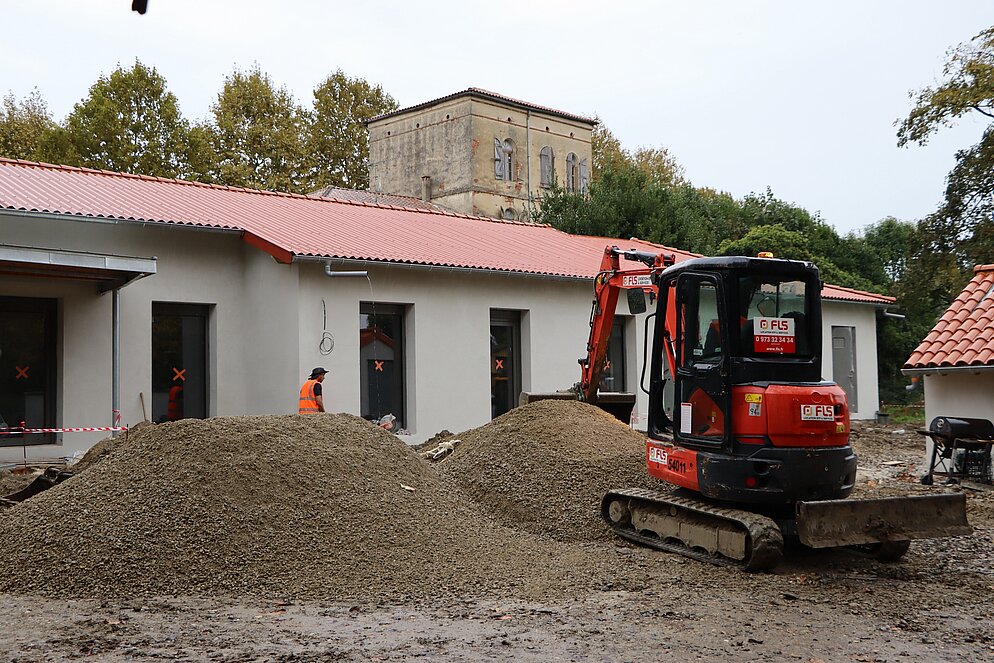 Chantier du Pôle enfance -2024