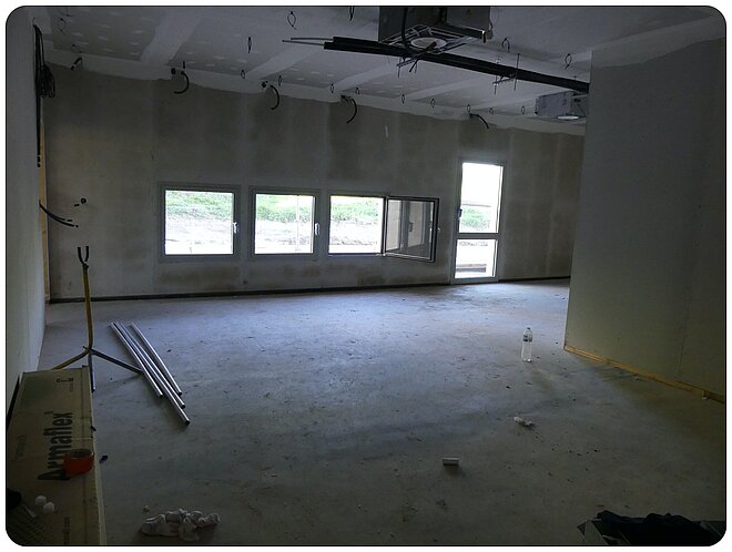 Visite du chantier par les membres du Comité de pilotage Visite du chantier par les membres du Comité de pilotage