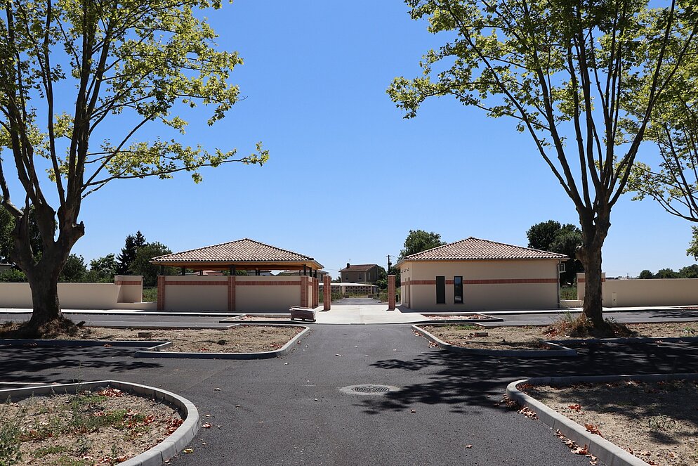 Travaux cimetière-Juin juillet 2025