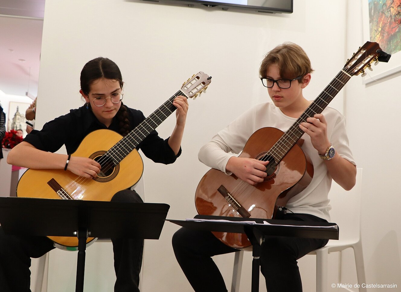 Vernissage de l'exposition Irréalité avec les artistes Benoît OLIVE et Thoerry JAMME