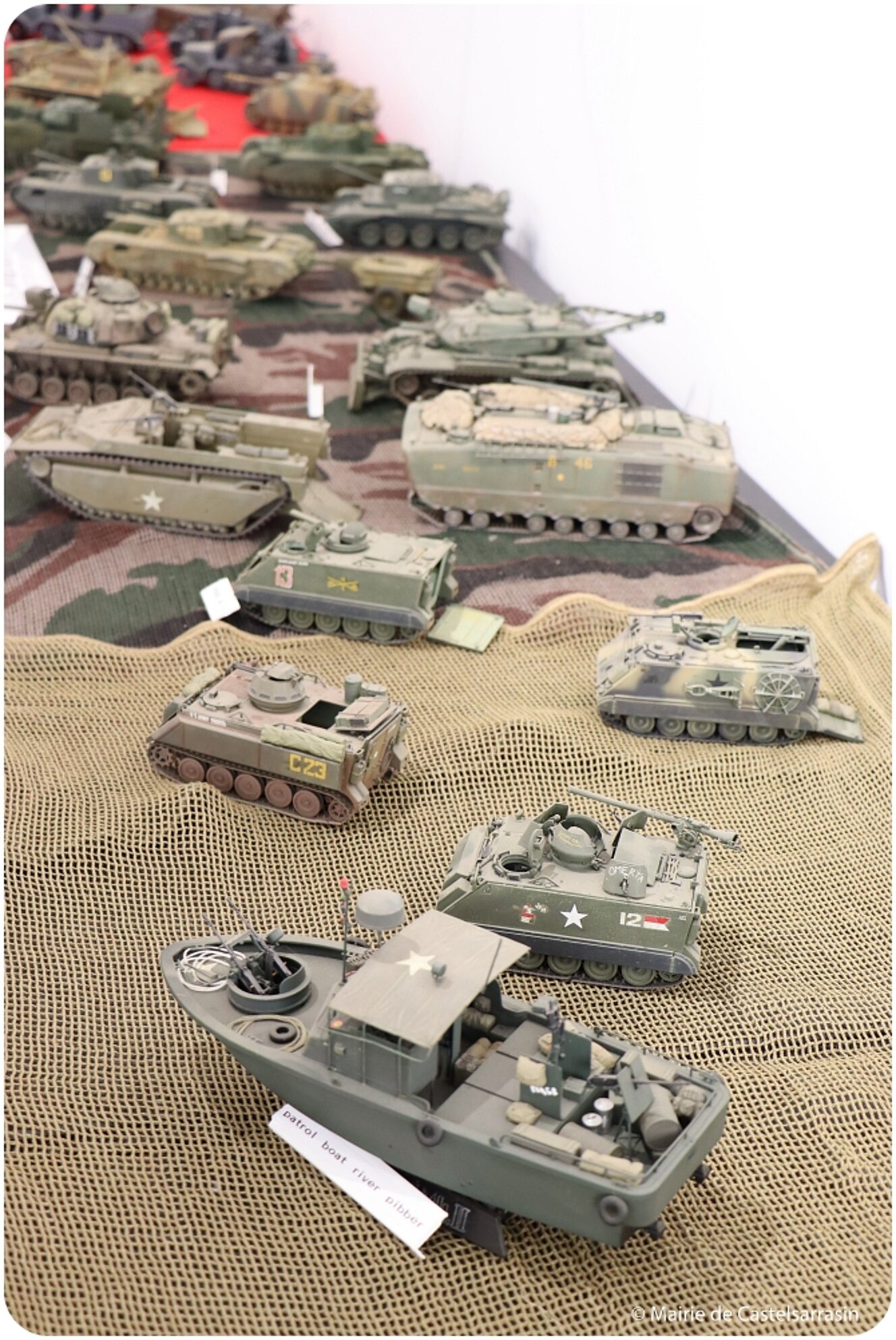 EXPOSITION "Maquettes de véhicules militaires" Avec le maquettiste Thierry DUVAL - Du 3 au 30 mai 2023