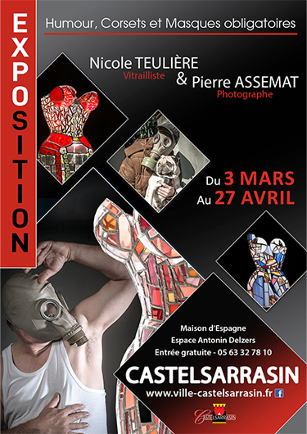 Humour, Corsets et Masques Obligatoires