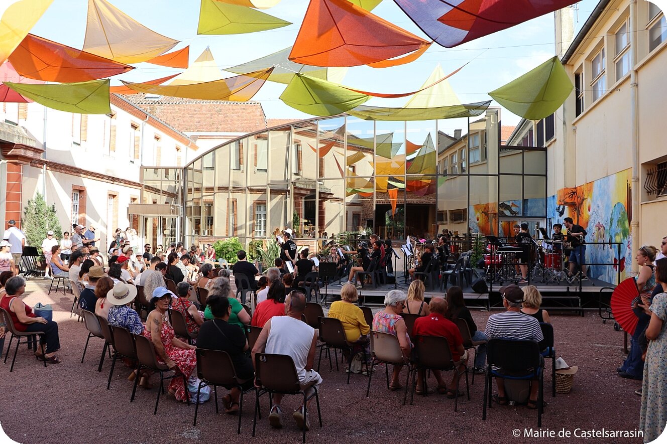 Fête de la musique avec l'École municipale de musique de Castelsarrasin le 19 juin 2026