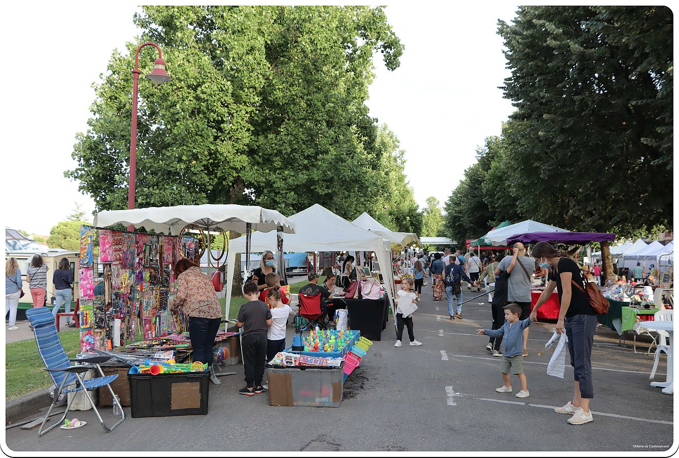 Stands marché artisanal