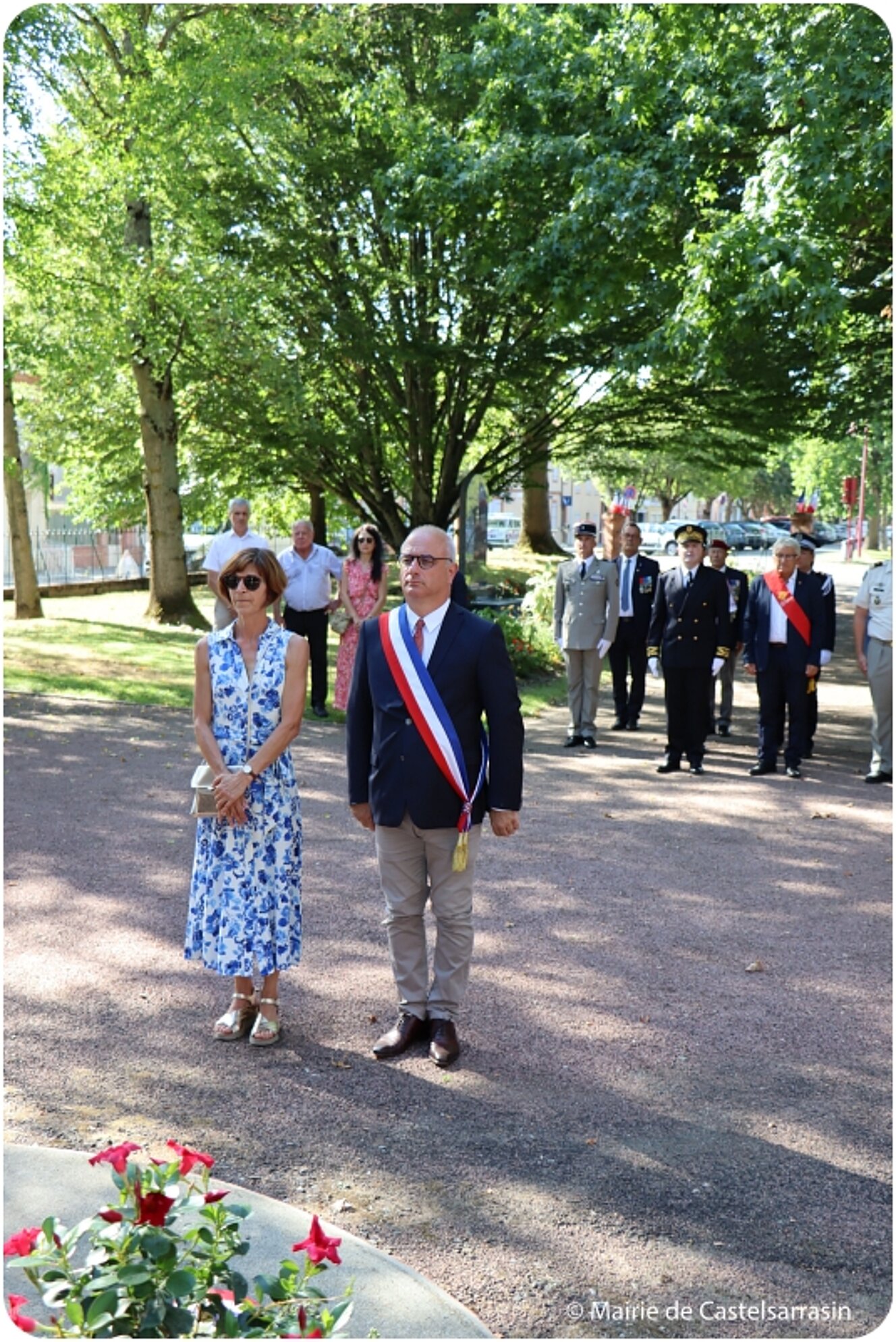 Cérémonie commémorative du 79ème anniversaire de la Libération de Castelsarrasin