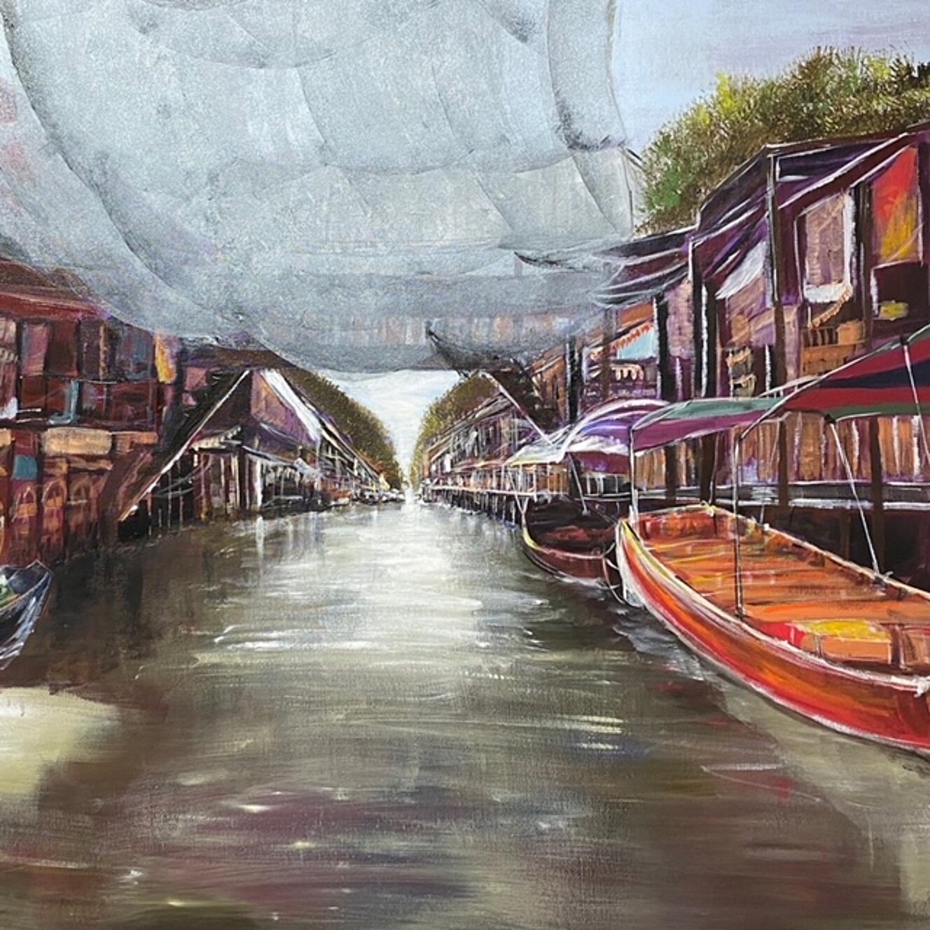 Tableau de l'artiste peintre Dany Lachaud