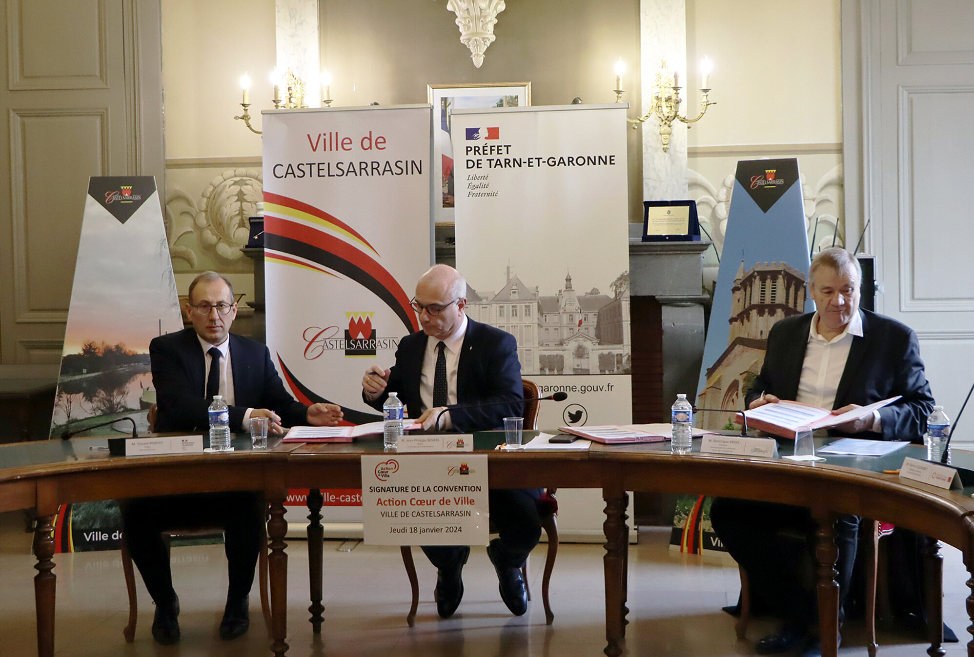 Action Coeur de Ville - Signature convention Action Coeur de Ville - Signature convention