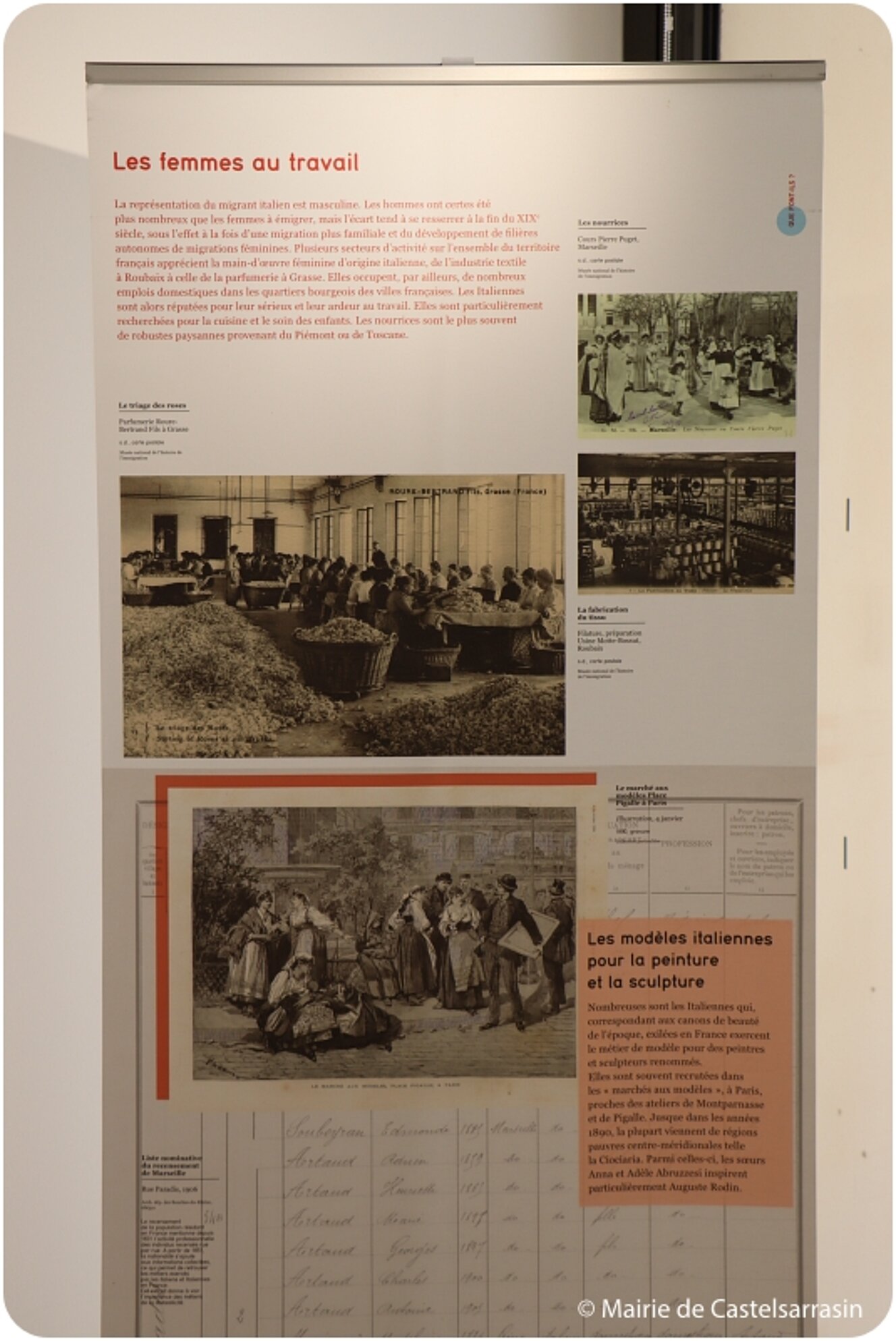 EXPOSITION : "Ciao Italia ! Ces italiens qui ont fait la France"