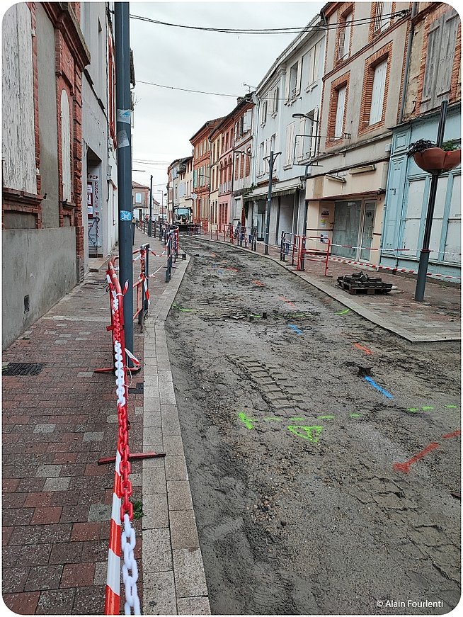 Phase 1 - Travaux rue de la révolution - © Alain Fourlenti - Phase 1 - Travaux rue de la révolution - © Alain Fourlenti - 1