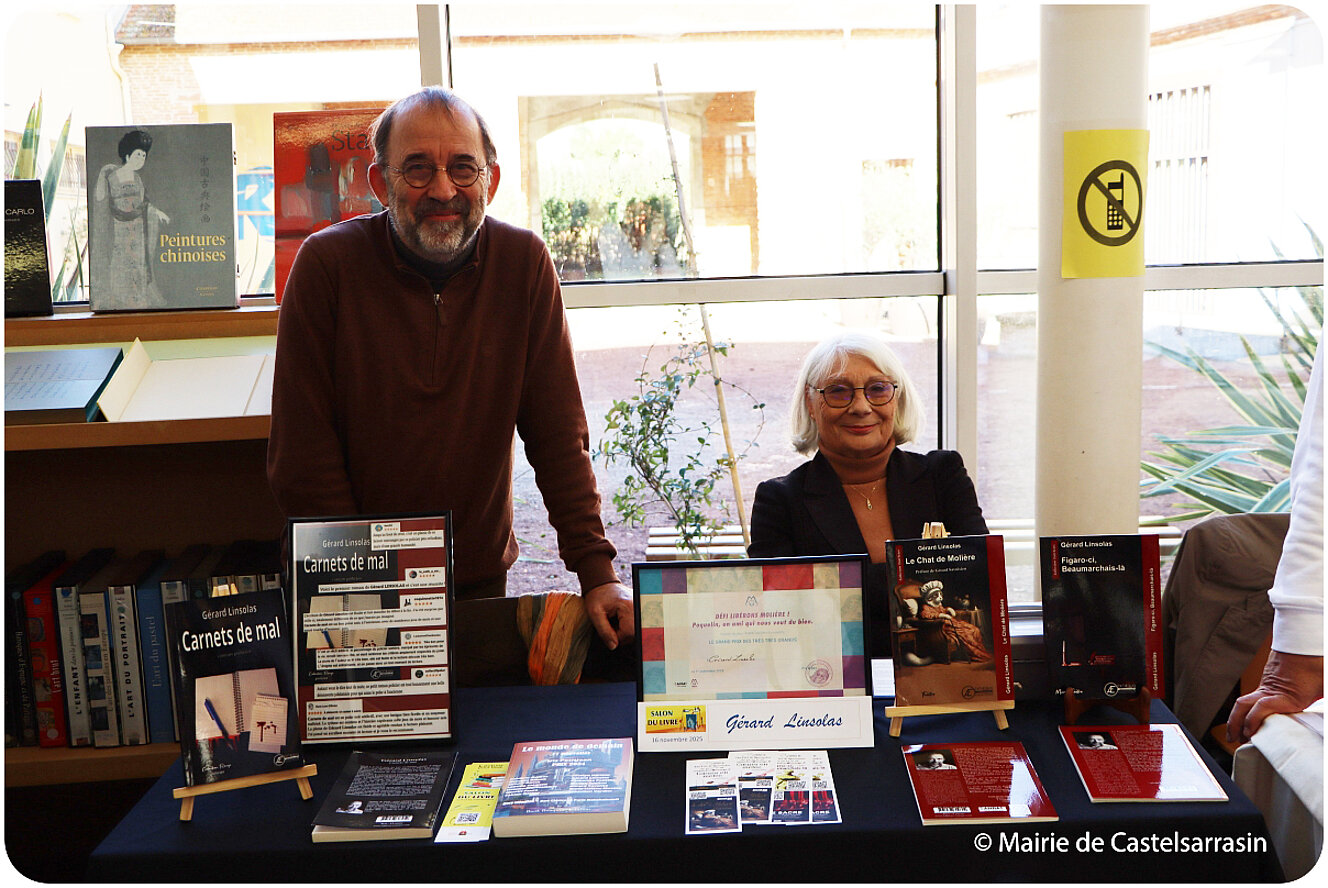 8ᵉ édition du Salon du Livre de Castelsarrasin 