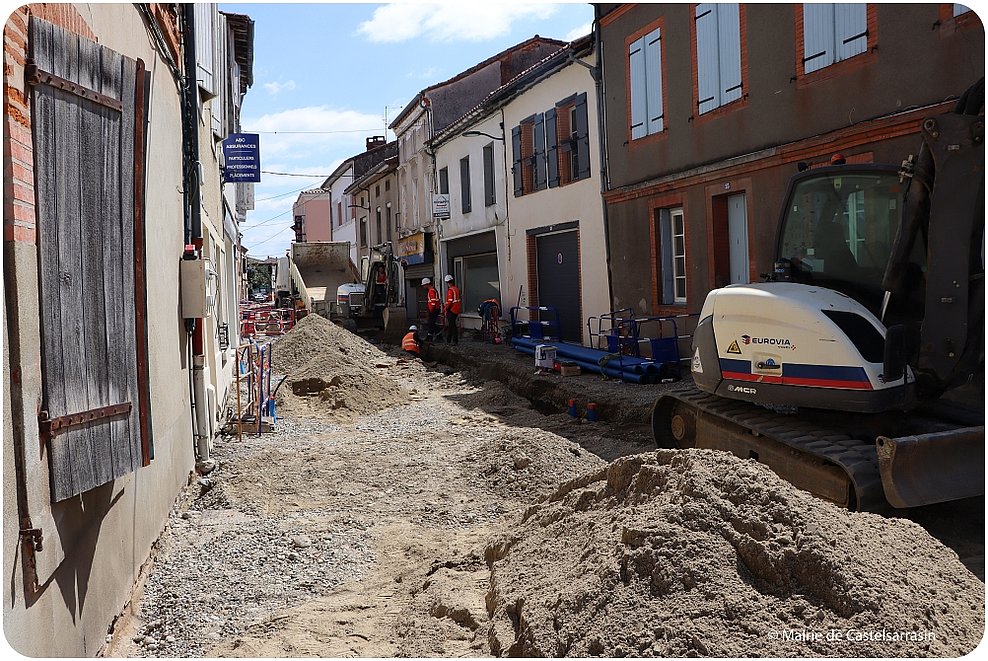 Travaux  - Rue du Collège