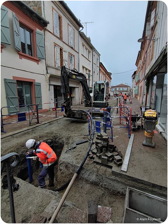 Phase 1 - Travaux rue de la révolution - © Alain Fourlenti - Phase 1 - Travaux rue de la révolution - © Alain Fourlenti - 1