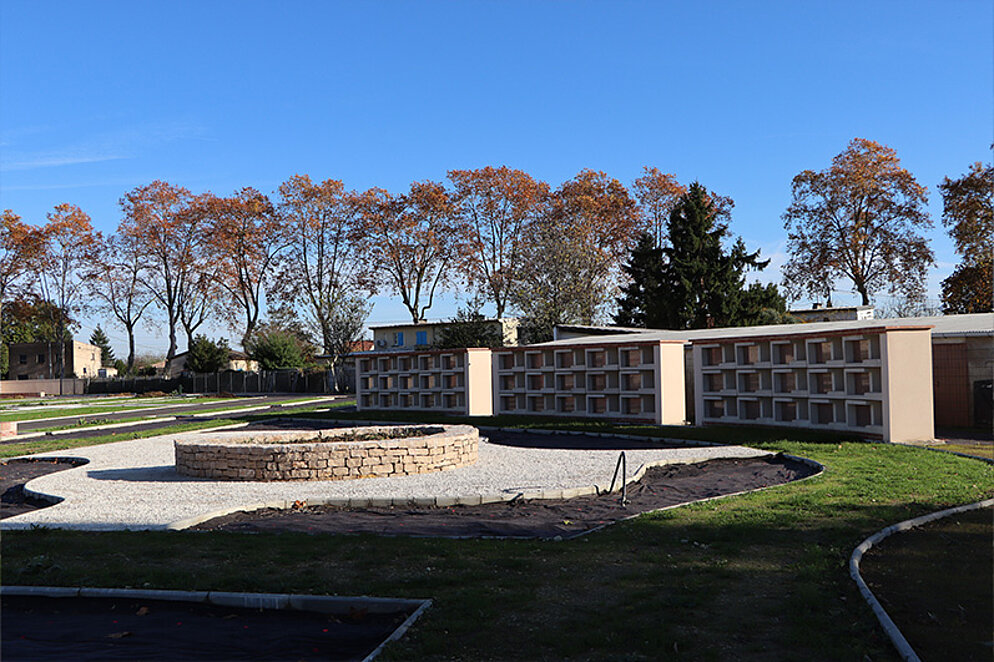 Travaux cimetière - Novembre 2025