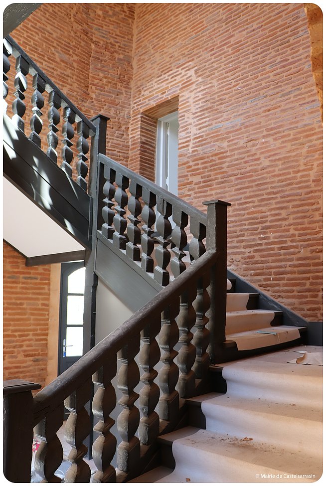 Escaliers de la maison d'Espagne