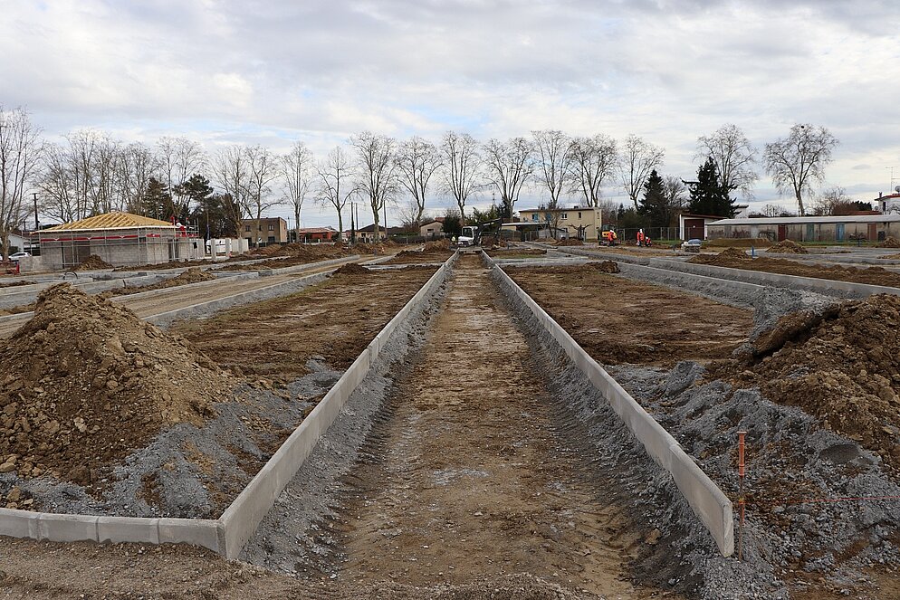 Travaux cimetière - Février 2025