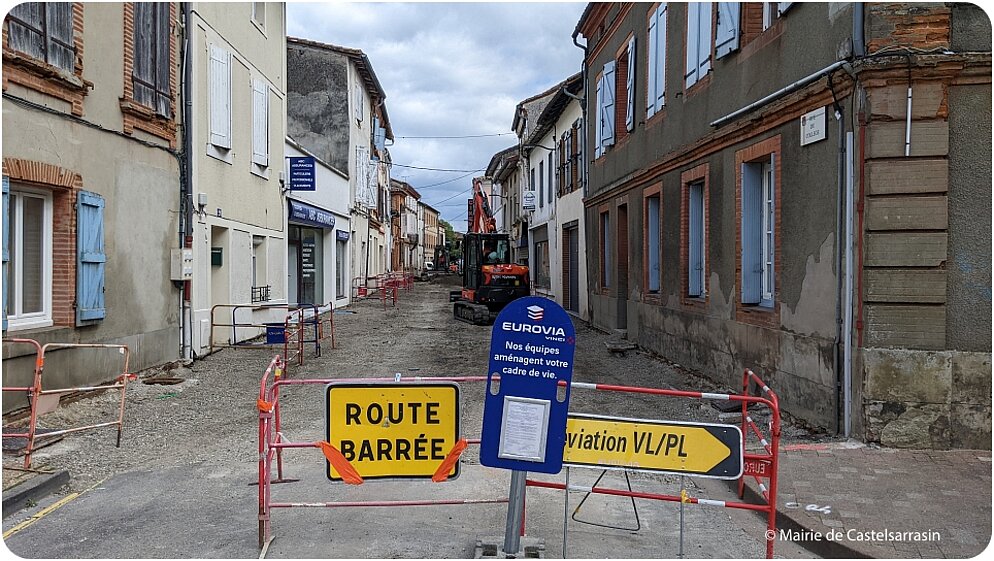 Travaux - Rue du Collège Travaux - Rue du Collège