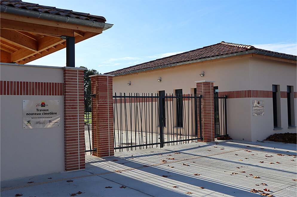 Travaux cimetière - Novembre 2025