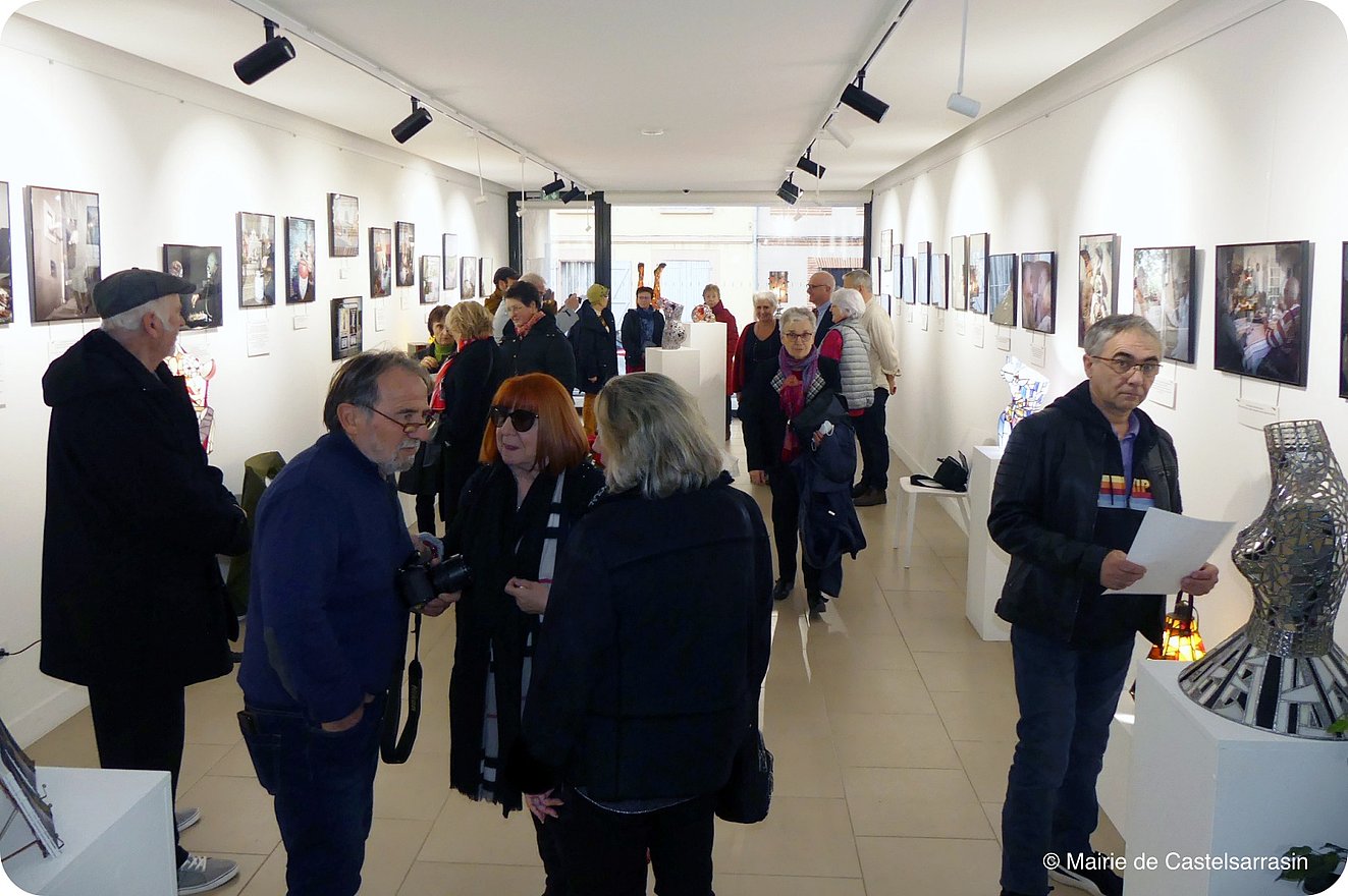 Exposition du 3 mars au 27 avril 2023 - Avec les artistes Nicole Teulières et Pierre Assemat