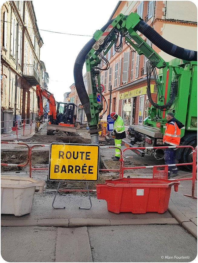 Phase 1 - Travaux rue de la révolution - © Alain Fourlenti - Phase 1 - Travaux rue de la révolution - © Alain Fourlenti - 1