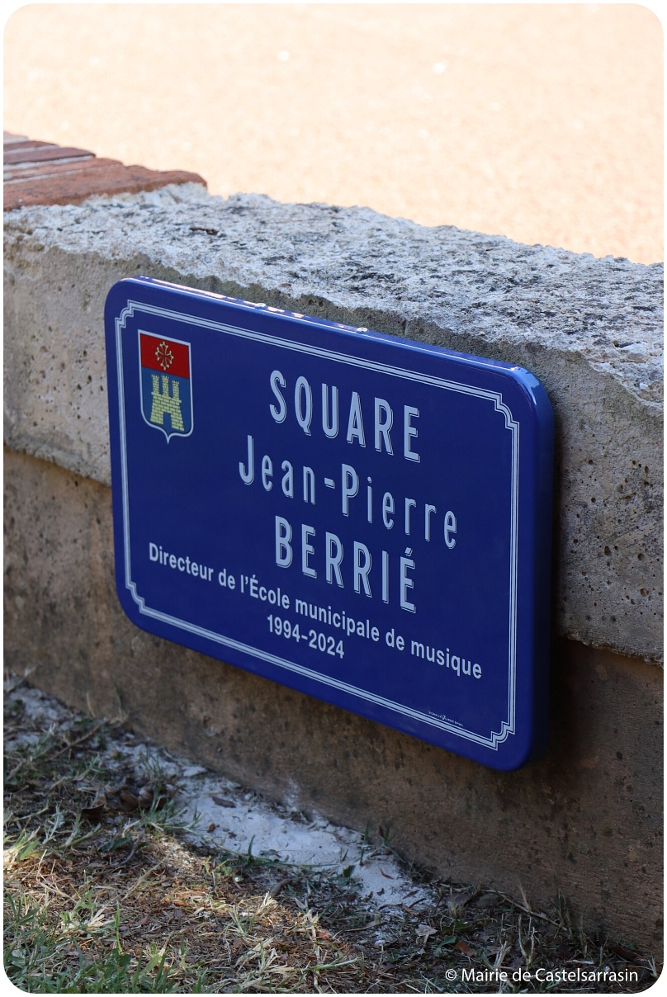 Inauguration du Square Jean-Pierre Berrié