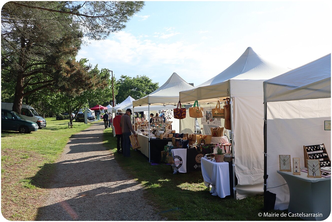 Arts en Fleurs 2025 au parc de Clairefont à Castelsarrasin