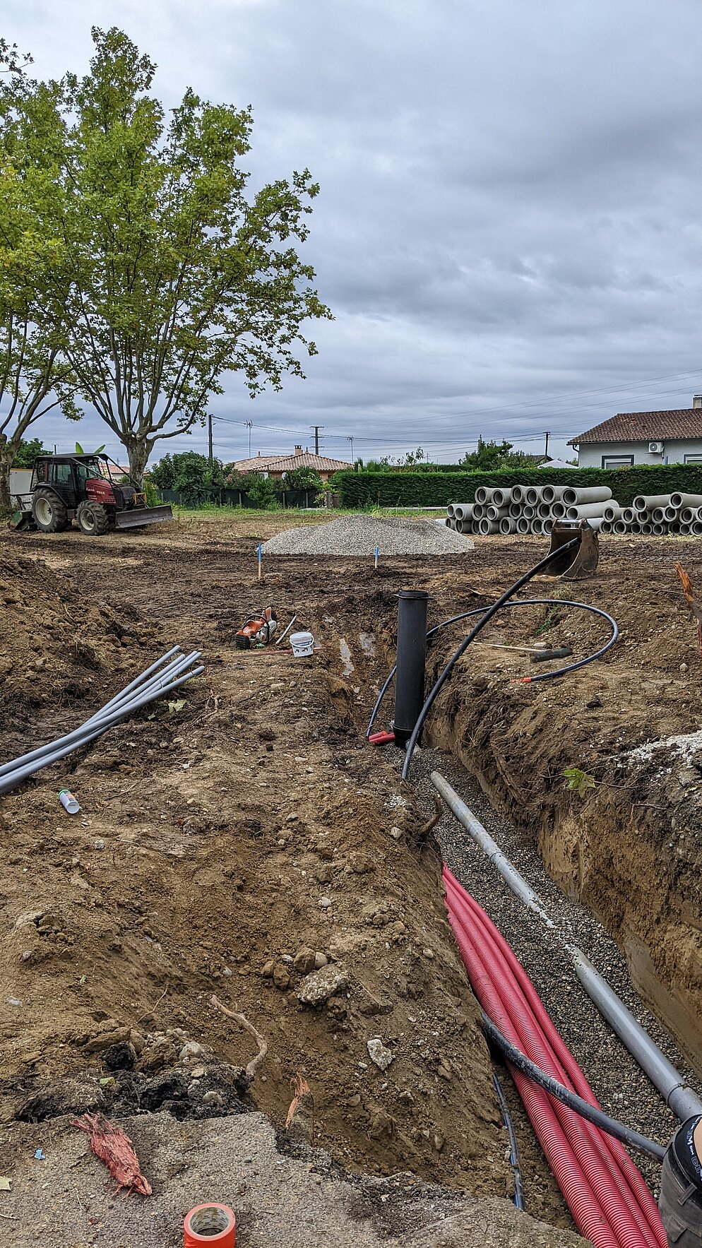 Travaux cimetière - Septembre 2024