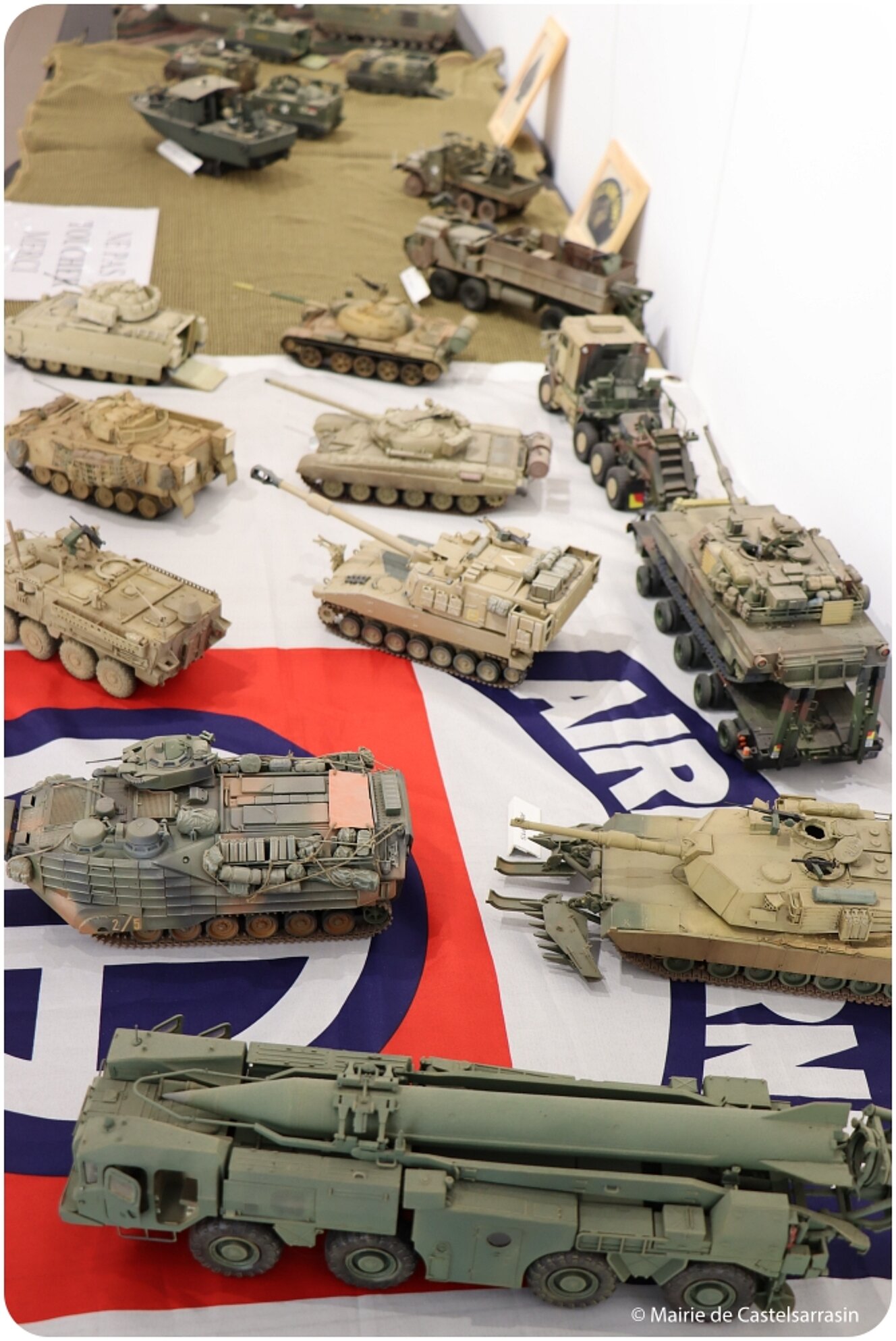 EXPOSITION "Maquettes de véhicules militaires" Avec le maquettiste Thierry DUVAL - Du 3 au 30 mai 2023