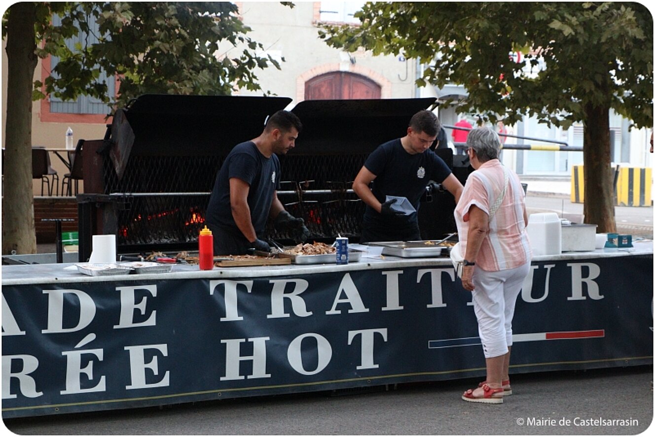 Fête de la Libération a la promenade du Château le mardi 20 août 2024 avec l'orchestre Newzik de Bruno Esposito