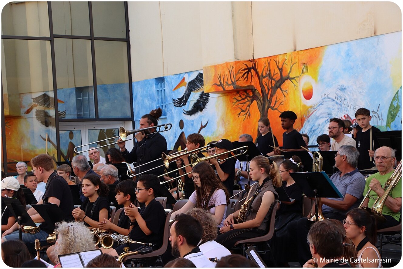 Fête de la musique de l'école municipale de musique et l'Orchestre à l'école