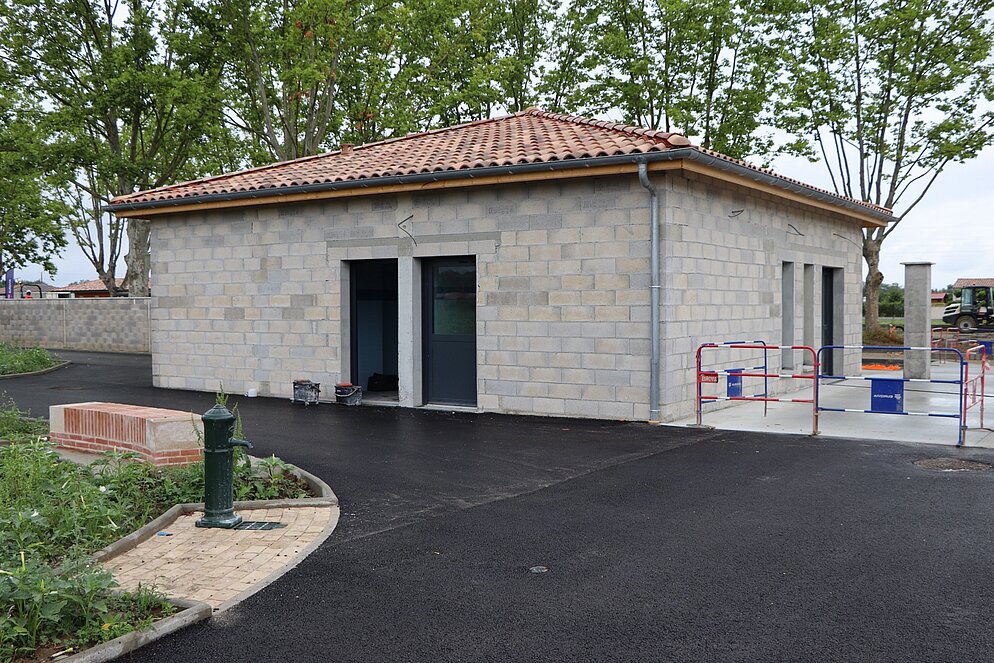 Travaux cimetière-Juin juillet 2025