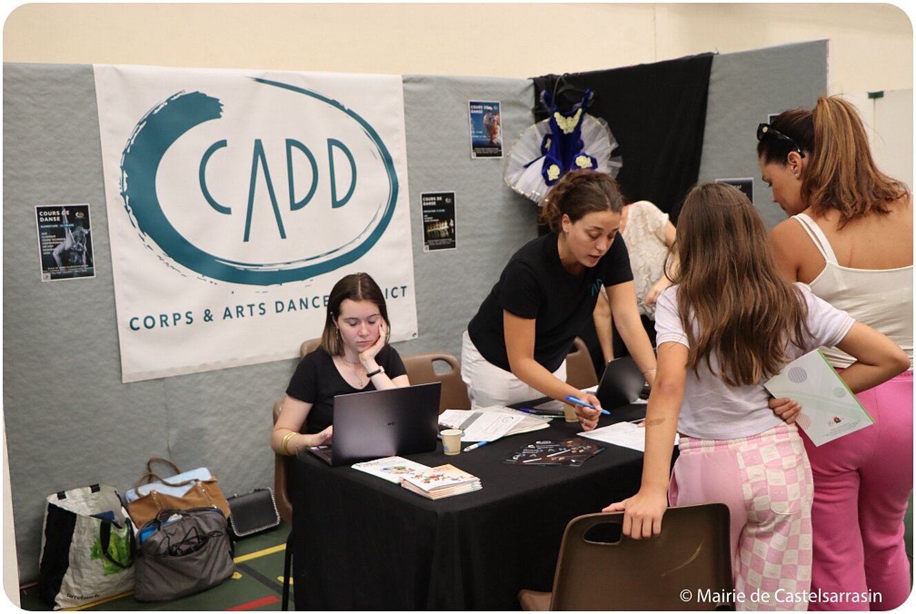 Forum des associations 2023 au stade Alary de Castelsarrasin (Samedi 9 septembre 2023)