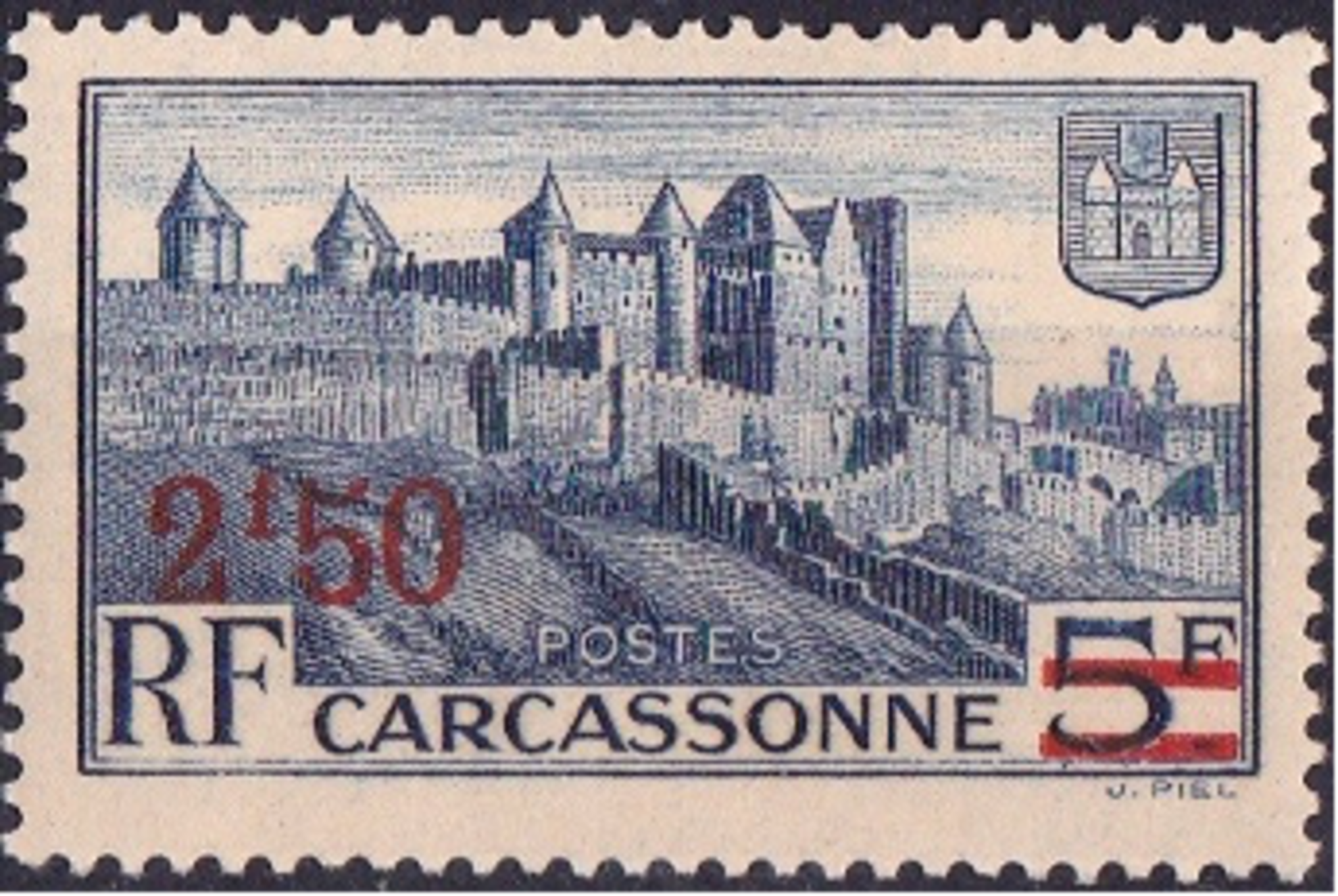 Timbre poste gravé par Antonin Delzers Timbre poste gravé par Antonin Delzers