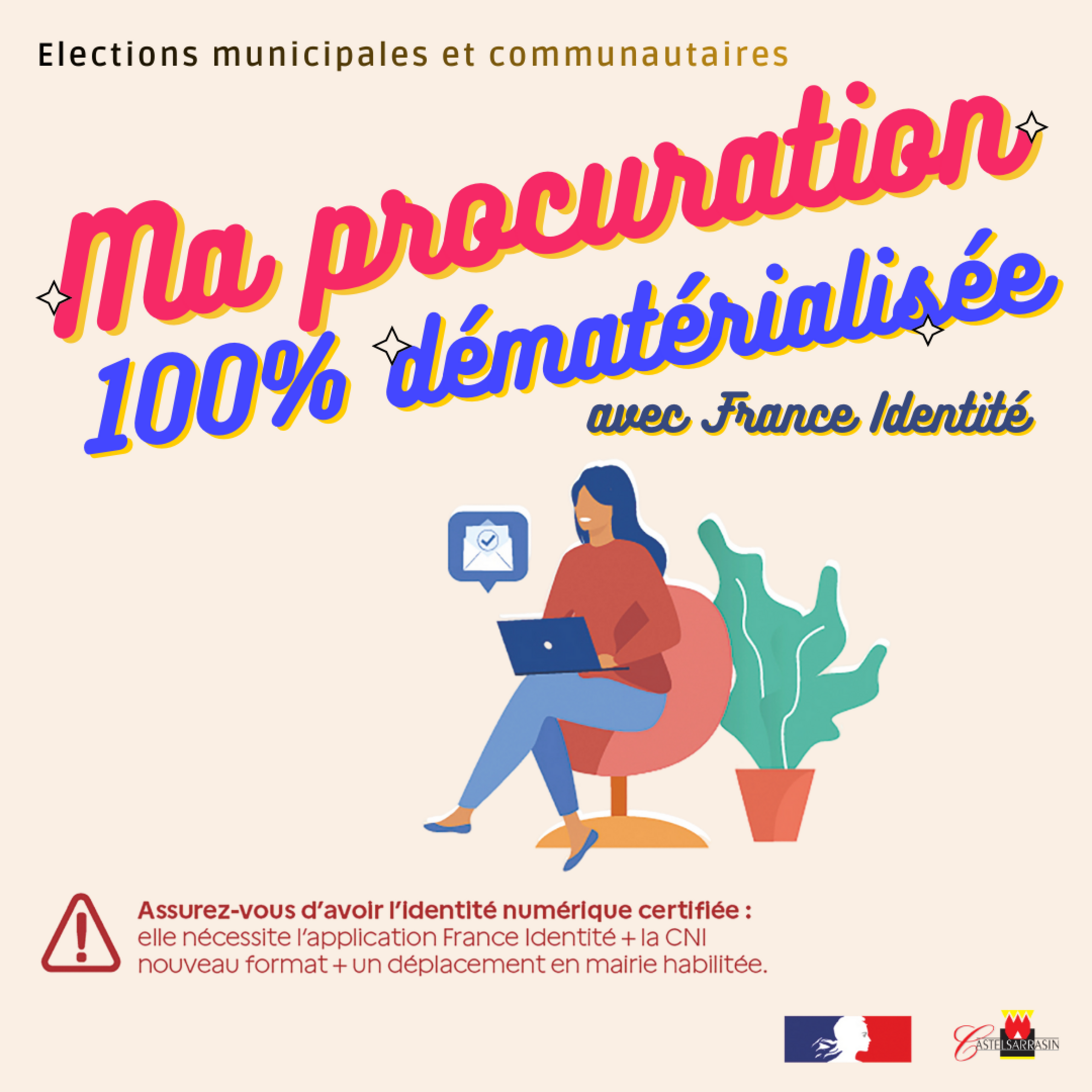 Elections 2026 - Ma procuration 100% dématérialisée