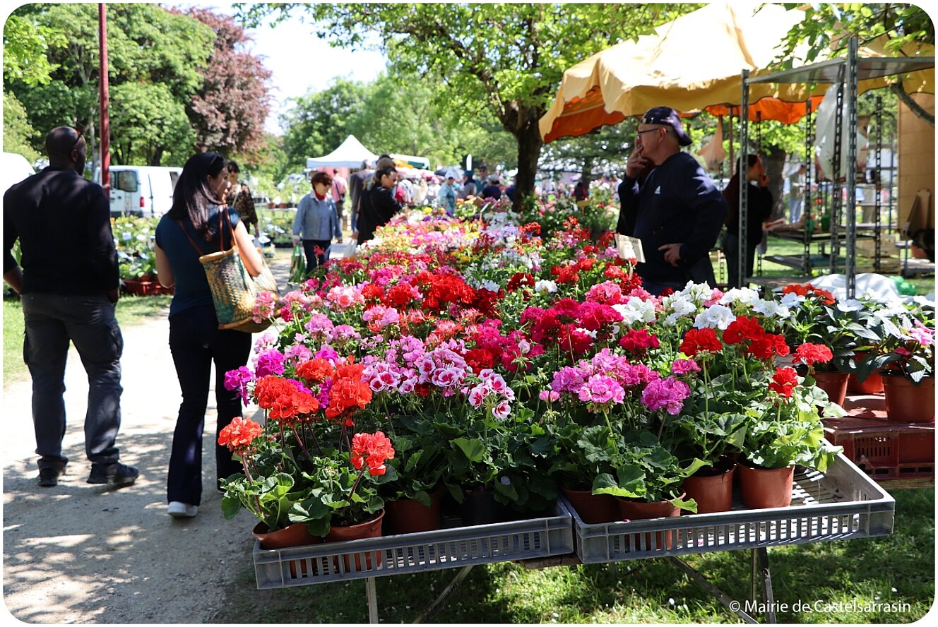 Arts en Fleurs 2025 au parc de Clairefont à Castelsarrasin