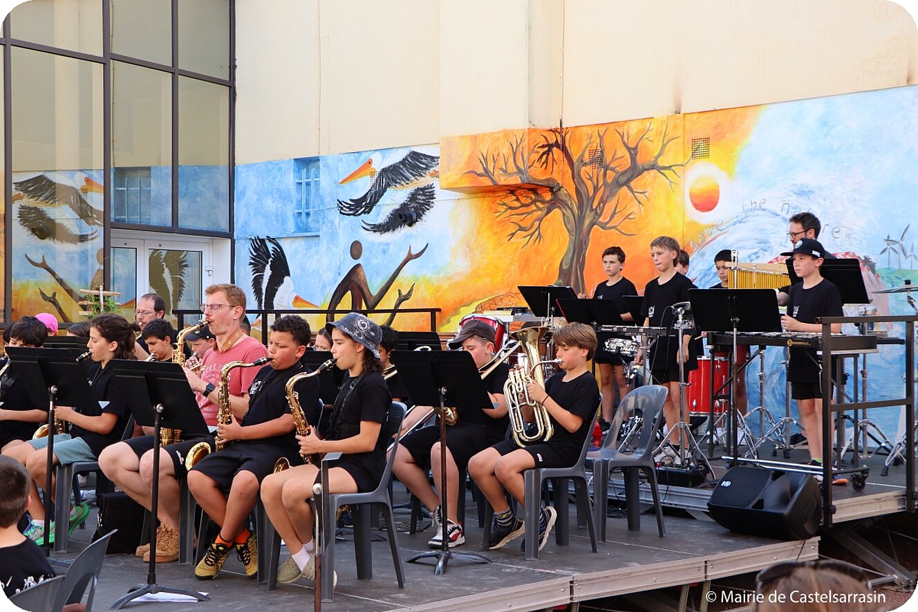 Fête de la musique avec l'École municipale de musique de Castelsarrasin le 19 juin 2026