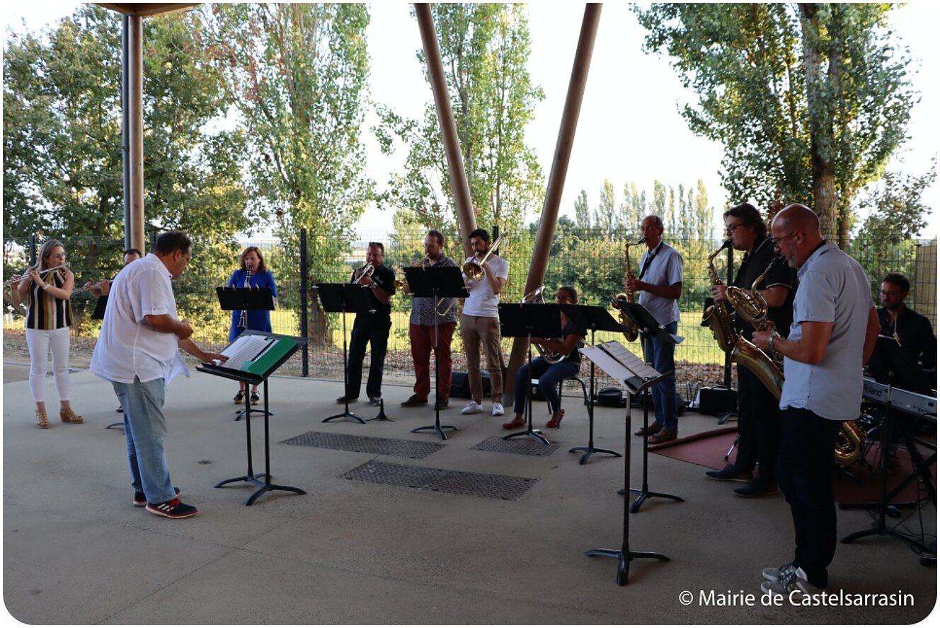 Animation musicale avec l'Ecole Municipale de Musique