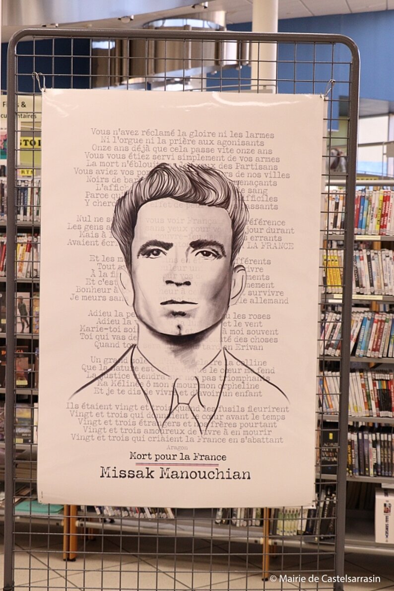 EXPO | MISSAK ET MÉLINÉE MANOUCHIAN, DE L’AFFICHE ROUGE AU PANTHÉON