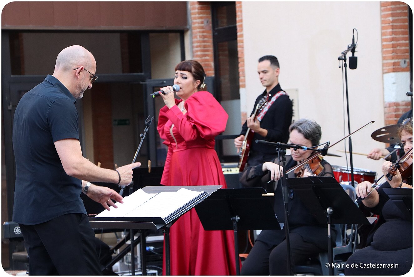 Concert Ecole municipale de musique et Exposition photos de Florence AT • Au square Jean-Pierre Berrié, samedi 20 septembre 2025