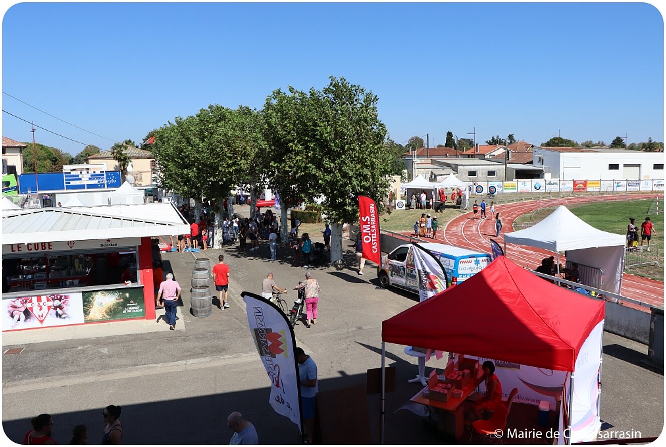 Forum des associations 2023 au stade Alary de Castelsarrasin (Samedi 9 septembre 2023)