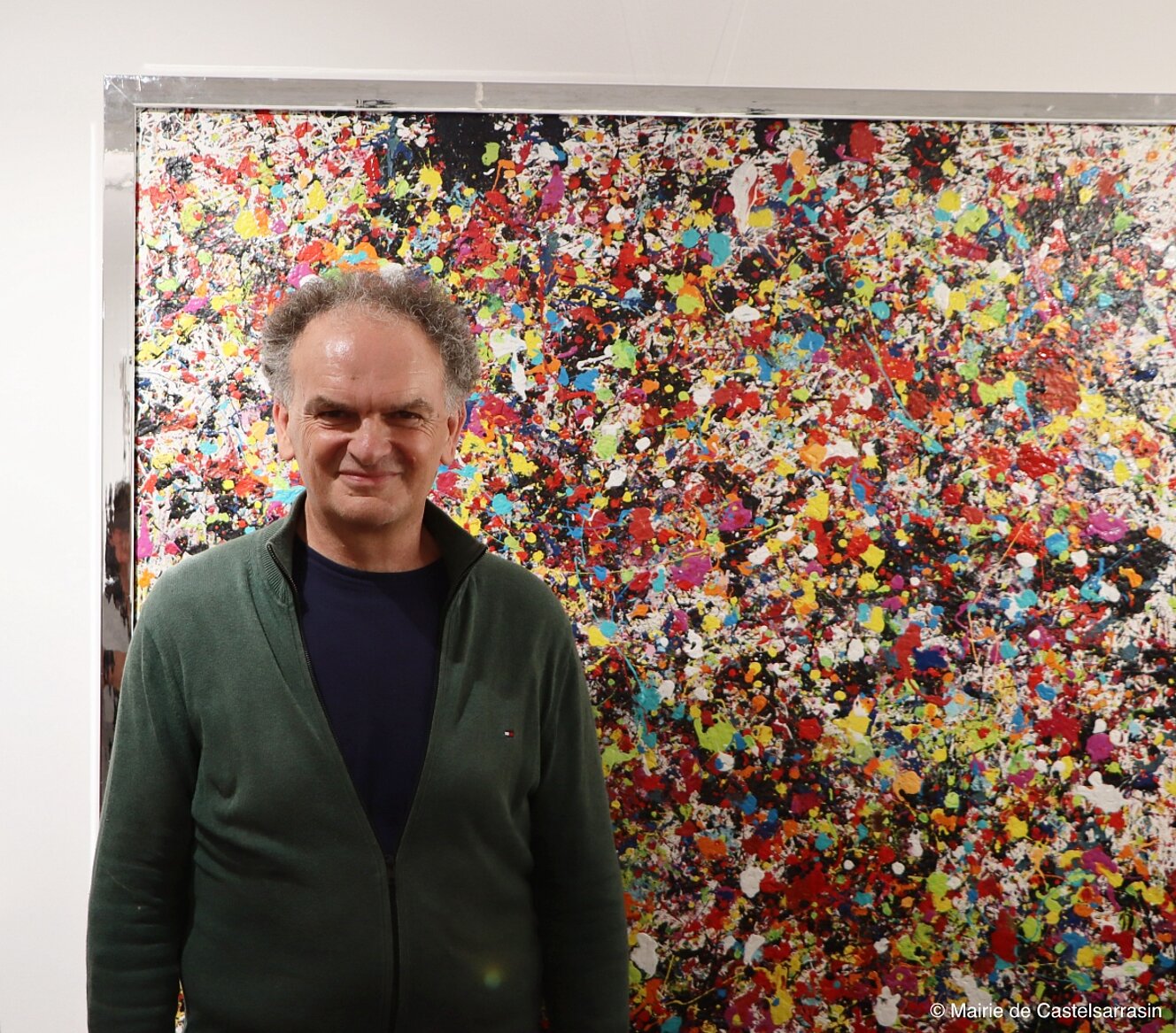 Vernissage de l'exposition Irréalité avec les artistes Benoît OLIVE et Thoerry JAMME