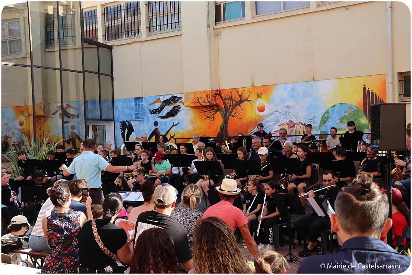 Fête de la musique de l'école municipale de musique et l'Orchestre à l'école