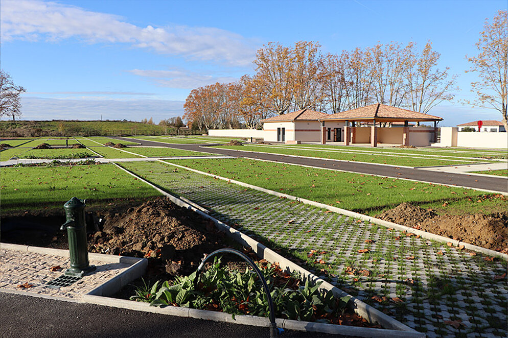 Travaux cimetière - Novembre 2025