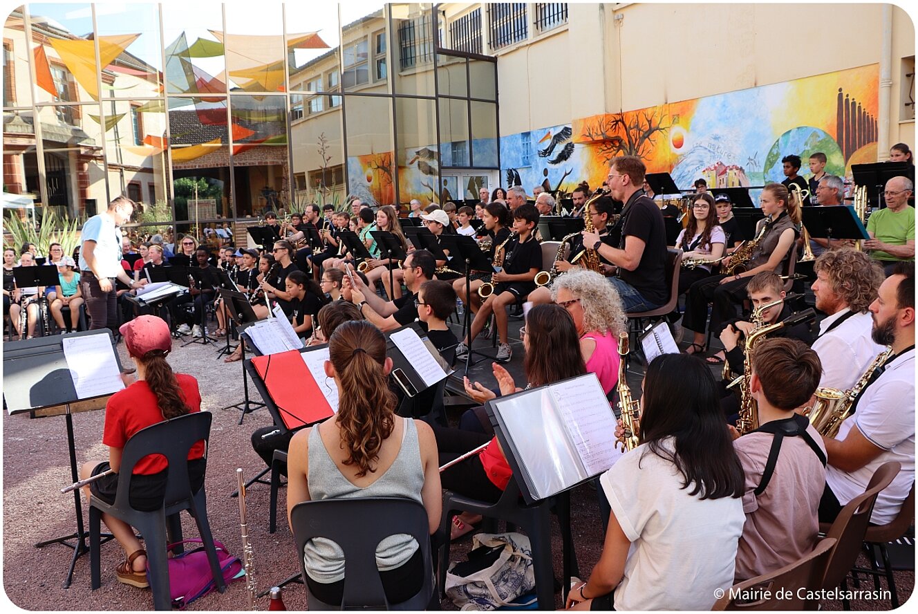 Fête de la musique de l'école municipale de musique et l'Orchestre à l'école