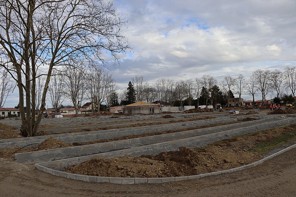Travaux cimetière - Février 2025