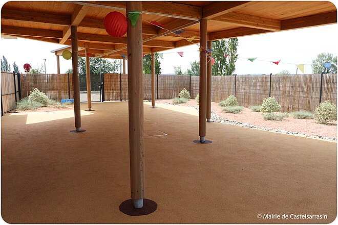 Photos des travaux de l'école maternelle Eugène Redon au mois de juillet 2022 Photos des travaux de l'école maternelle Eugène Redon au mois de juillet 2022