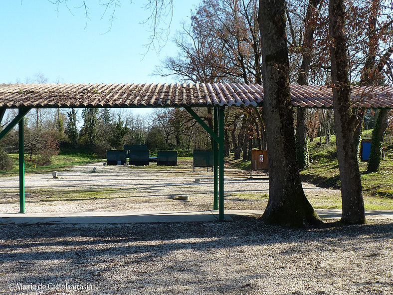 Terrain de tir à l'arc