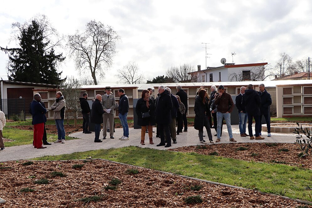 Inauguration du cimetière "Les Papillons" - Mardi 16 décembre 2025