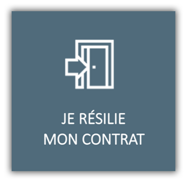 Je résilie mon contrat