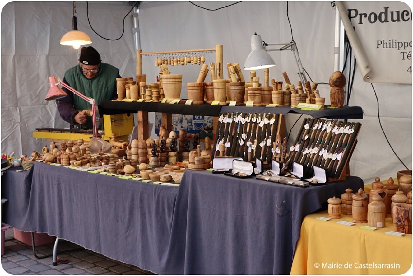 Marché de Noël à Castelsarrasin